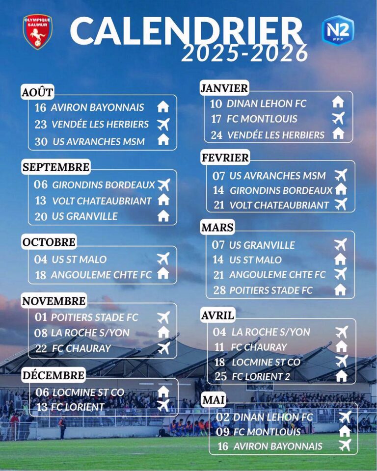 National 2 : L’Olympique prêt pour une nouvelle bataille !