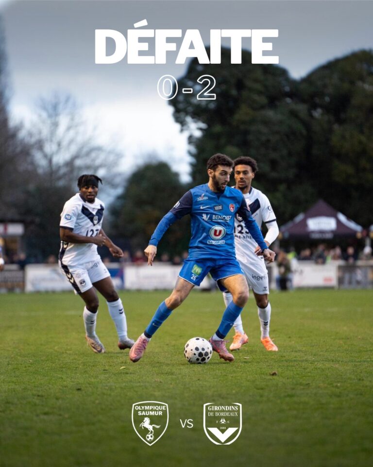 N2 : UN DÉBUT DE MATCH FATAL FACE AUX GIRONDINS DE BORDEAUX (0-2)