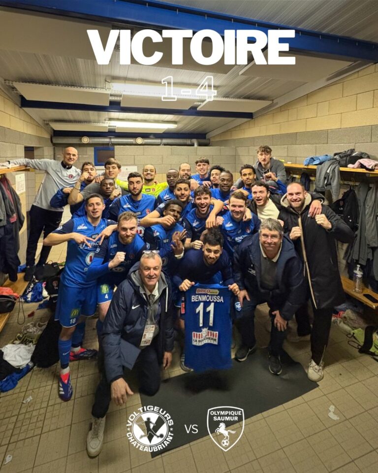 N2 : L&rsquo;Olympique renverse Châteaubriant avec panache (1-4) !