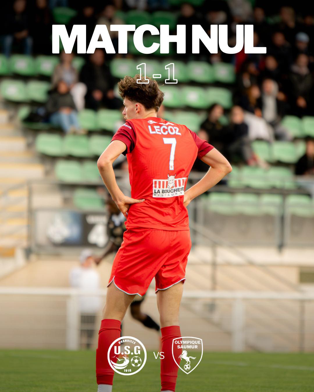 N2 : Un point de caractère arraché en Normandie (1-1)