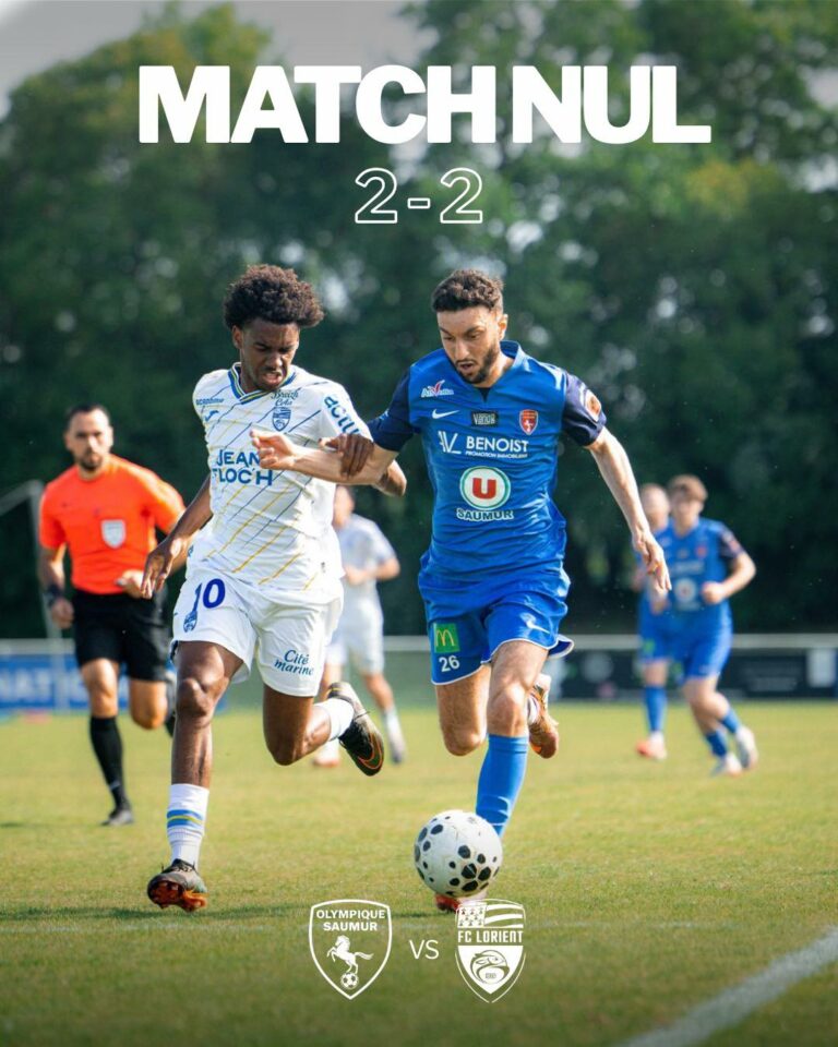 N2 : Un score de parité frustrant mais encourageant face à Lorient B