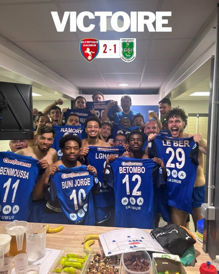 National 1 (J3) : Saumur ouvre son compteur victoire aux Rives du Thouet (2-1)